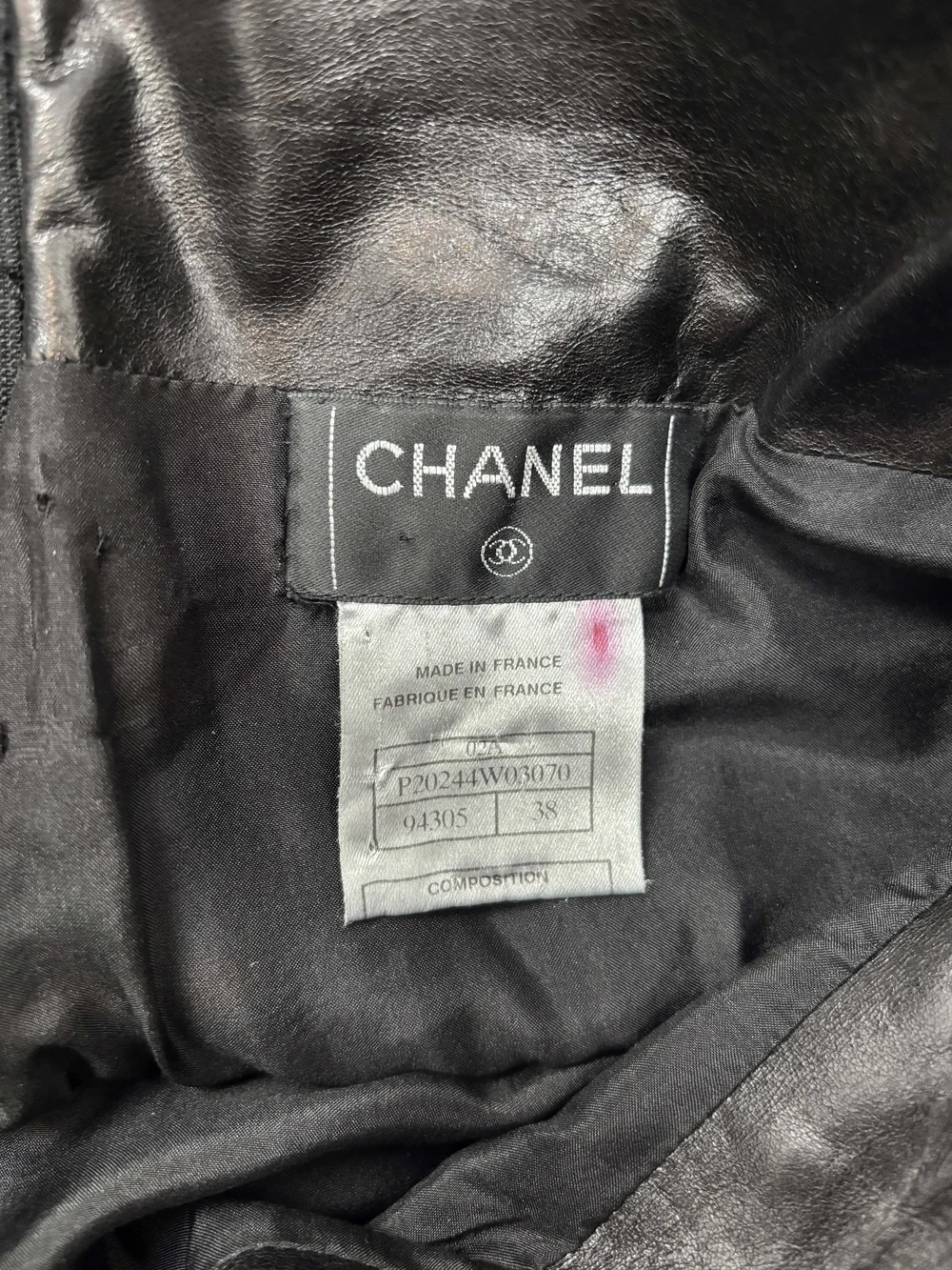 Chanel F/W 2002 black quilted leather pants — JAMES VELORIA